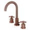 Fauceture FSC892ZXAC Millennium Widespread Bathroom Faucet, Antique Copper FSC892ZXAC - alternate 1